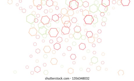 Geometric Background. Simple Pattern for Postcard, Print, Banner or Poster. Modern abstract background with polygons. Vector Texture in Trendy Minimalistic Style