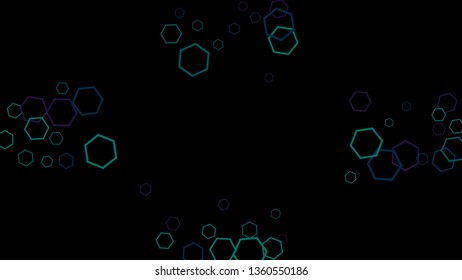 Geometric Background. Simple Pattern for Postcard, Print, Banner or Poster. Modern abstract background with polygons. Vector Texture in Trendy Minimalistic Style