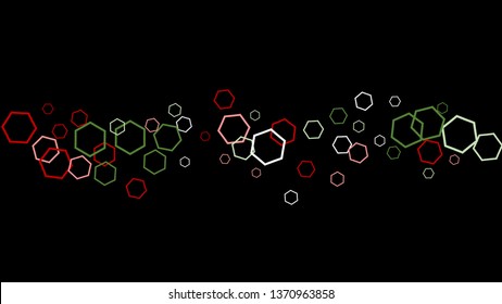 Geometric Background. Simple Pattern for Postcard, Print, Banner or Poster. Modern abstract background with polygons. Vector Texture in Trendy Minimalistic Style
