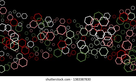 Geometric Background. Simple Pattern for Postcard, Print, Banner or Poster. Modern abstract background with polygons. Vector Texture in Trendy Minimalistic Style