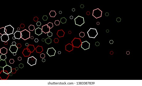 Geometric Background. Simple Pattern for Postcard, Print, Banner or Poster. Modern abstract background with polygons. Vector Texture in Trendy Minimalistic Style