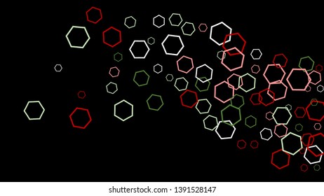 Geometric Background. Simple Pattern for Postcard, Print, Banner or Poster. Modern abstract background with polygons. Vector Texture in Trendy Minimalistic Style
