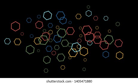 Geometric Background. Simple Pattern for Postcard, Print, Banner or Poster. Modern abstract background with polygons. Vector Texture in Trendy Minimalistic Style
