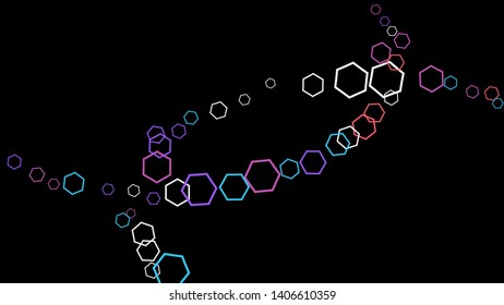 Geometric Background. Simple Pattern for Postcard, Print, Banner or Poster. Modern abstract background with polygons. Vector Texture in Trendy Minimalistic Style
