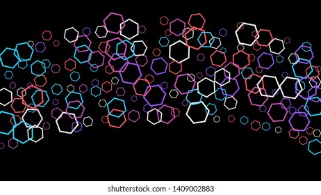 Geometric Background. Simple Pattern for Postcard, Print, Banner or Poster. Modern abstract background with polygons. Vector Texture in Trendy Minimalistic Style
