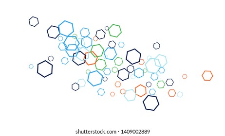 Geometric Background. Simple Pattern for Postcard, Print, Banner or Poster. Modern abstract background with polygons. Vector Texture in Trendy Minimalistic Style

