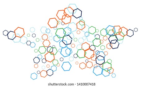 Geometric Background. Simple Pattern for Postcard, Print, Banner or Poster. Modern abstract background with polygons. Vector Texture in Trendy Minimalistic Style
