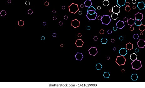 Geometric Background. Simple Pattern for Postcard, Print, Banner or Poster. Modern abstract background with polygons. Vector Texture in Trendy Minimalistic Style
