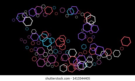Geometric Background. Simple Pattern for Postcard, Print, Banner or Poster. Modern abstract background with polygons. Vector Texture in Trendy Minimalistic Style
