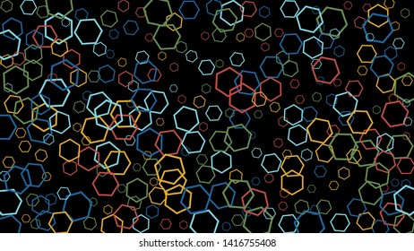 Geometric Background. Simple Pattern for Postcard, Print, Banner or Poster. Modern abstract background with polygons. Vector Texture in Trendy Minimalistic Style
