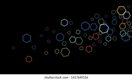 Geometric Background. Simple Pattern for Postcard, Print, Banner or Poster. Modern abstract background with polygons. Vector Texture in Trendy Minimalistic Style
