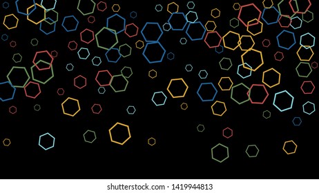 Geometric Background. Simple Pattern for Postcard, Print, Banner or Poster. Modern abstract background with polygons. Vector Texture in Trendy Minimalistic Style
