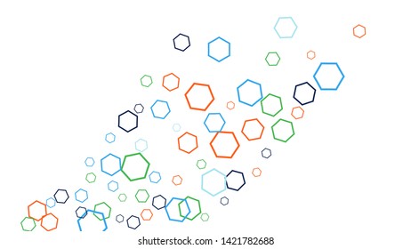 Geometric Background. Simple Pattern for Postcard, Print, Banner or Poster. Modern abstract background with polygons. Vector Texture in Trendy Minimalistic Style
