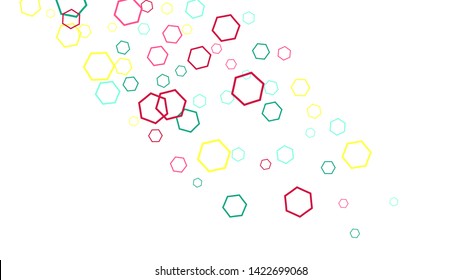 Geometric Background. Simple Pattern for Postcard, Print, Banner or Poster. Modern abstract background with polygons. Vector Texture in Trendy Minimalistic Style
