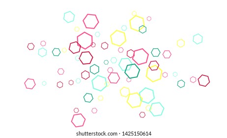 Geometric Background. Simple Pattern for Postcard, Print, Banner or Poster. Modern abstract background with polygons. Vector Texture in Trendy Minimalistic Style
