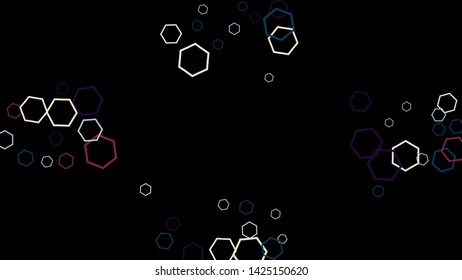 Geometric Background. Simple Pattern for Postcard, Print, Banner or Poster. Modern abstract background with polygons. Vector Texture in Trendy Minimalistic Style
