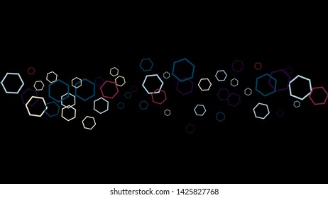 Geometric Background. Simple Pattern for Postcard, Print, Banner or Poster. Modern abstract background with polygons. Vector Texture in Trendy Minimalistic Style
