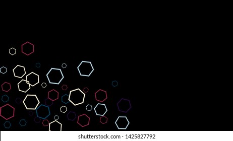 Geometric Background. Simple Pattern for Postcard, Print, Banner or Poster. Modern abstract background with polygons. Vector Texture in Trendy Minimalistic Style
