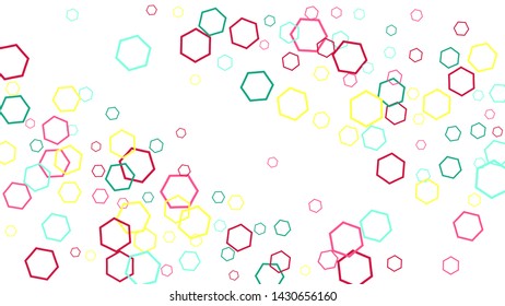 Geometric Background. Simple Pattern for Postcard, Print, Banner or Poster. Modern abstract background with polygons. Vector Texture in Trendy Minimalistic Style
