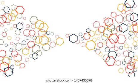 Geometric Background. Simple Pattern for Postcard, Print, Banner or Poster. Modern abstract background with polygons. Vector Texture in Trendy Minimalistic Style
