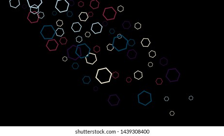 Geometric Background. Simple Pattern for Postcard, Print, Banner or Poster. Modern abstract background with polygons. Vector Texture in Trendy Minimalistic Style
