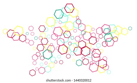 Geometric Background. Simple Pattern for Postcard, Print, Banner or Poster. Modern abstract background with polygons. Vector Texture in Trendy Minimalistic Style
