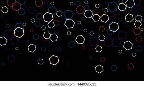 Geometric Background. Simple Pattern for Postcard, Print, Banner or Poster. Modern abstract background with polygons. Vector Texture in Trendy Minimalistic Style
