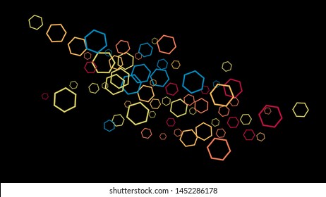 Geometric Background. Simple Pattern for Postcard, Print, Banner or Poster. Modern abstract background with polygons. Vector Texture in Trendy Minimalistic Style
