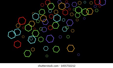 Geometric Background. Simple Pattern for Postcard, Print, Banner or Poster. Modern abstract background with polygons. Vector Texture in Trendy Minimalistic Style
