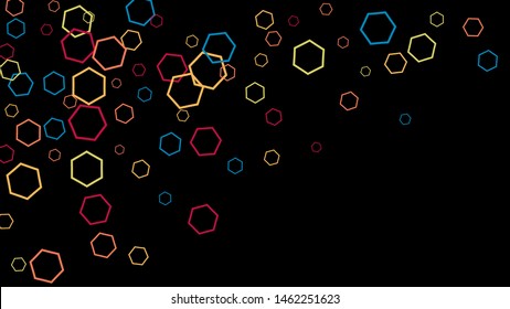 Geometric Background. Simple Pattern for Postcard, Print, Banner or Poster. Modern abstract background with polygons. Vector Texture in Trendy Minimalistic Style
