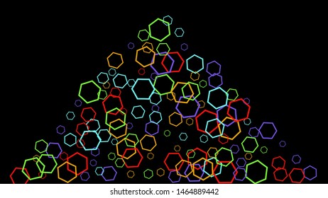 Geometric Background. Simple Pattern for Postcard, Print, Banner or Poster. Modern abstract background with polygons. Vector Texture in Trendy Minimalistic Style