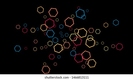 Geometric Background. Simple Pattern for Postcard, Print, Banner or Poster. Modern abstract background with polygons. Vector Texture in Trendy Minimalistic Style