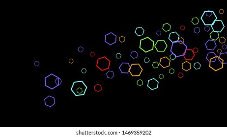 Geometric Background. Simple Pattern for Postcard, Print, Banner or Poster. Modern abstract background with polygons. Vector Texture in Trendy Minimalistic Style