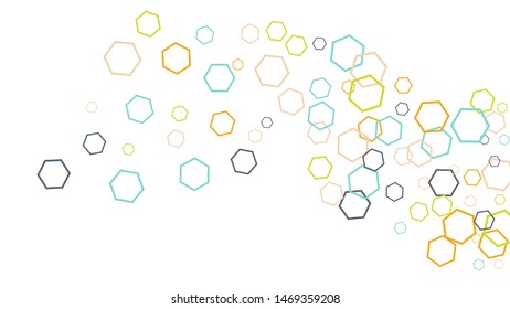 Geometric Background. Simple Pattern for Postcard, Print, Banner or Poster. Modern abstract background with polygons. Vector Texture in Trendy Minimalistic Style