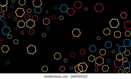 Geometric Background. Simple Pattern for Postcard, Print, Banner or Poster. Modern abstract background with polygons. Vector Texture in Trendy Minimalistic Style