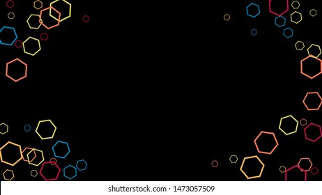 Geometric Background. Simple Pattern for Postcard, Print, Banner or Poster. Modern abstract background with polygons. Vector Texture in Trendy Minimalistic Style