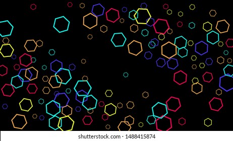 Geometric Background. Simple Pattern for Postcard, Print, Banner or Poster. Modern abstract background with polygons. Vector Texture in Trendy Minimalistic Style
