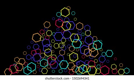 Geometric Background. Simple Pattern for Postcard, Print, Banner or Poster. Modern abstract background with polygons. Vector Texture in Trendy Minimalistic Style
