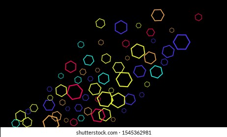 Geometric Background. Simple Pattern for Postcard, Print, Banner or Poster. Modern abstract background with polygons. Vector Texture in Trendy Minimalistic Style
