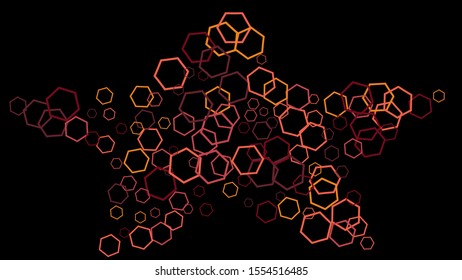 Geometric Background. Simple Pattern for Postcard, Print, Banner or Poster. Modern abstract background with polygons. Vector Texture in Trendy Minimalistic Style
