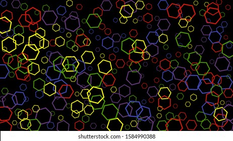 Geometric Background. Simple Pattern for Postcard, Print, Banner or Poster. Modern abstract background with polygons. Vector Texture in Trendy Minimalistic Style
