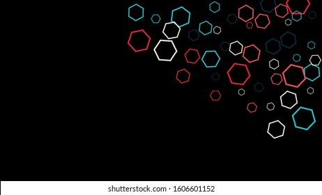 Geometric Background. Simple Pattern for Postcard, Print, Banner or Poster. Modern abstract background with polygons. Vector Texture in Trendy Minimalistic Style