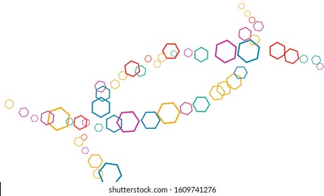 Geometric Background. Simple Pattern for Postcard, Print, Banner or Poster. Modern abstract background with polygons. Vector Texture in Trendy Minimalistic Style