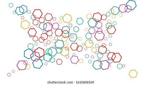 Geometric Background. Simple Pattern for Postcard, Print, Banner or Poster. Modern abstract background with polygons. Vector Texture in Trendy Minimalistic Style