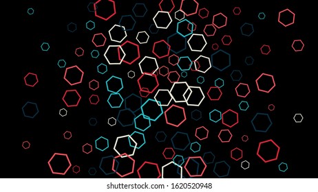 Geometric Background. Simple Pattern for Postcard, Print, Banner or Poster. Modern abstract background with polygons. Vector Texture in Trendy Minimalistic Style