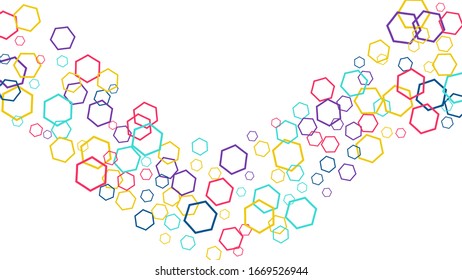 Geometric Background. Simple Pattern for Postcard, Print, Banner or Poster. Modern abstract background with polygons. Vector Texture in Trendy Minimalistic Style