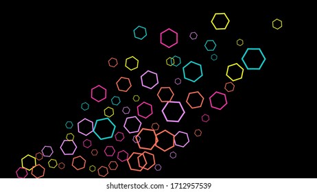 Geometric Background. Simple Pattern for Postcard, Print, Banner or Poster. Modern abstract background with polygons. Vector Texture in Trendy Minimalistic Style
