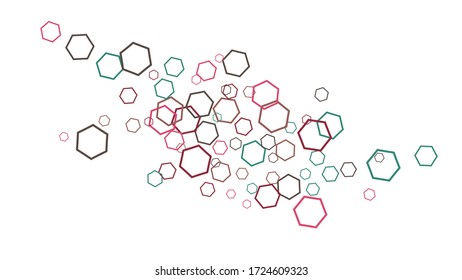 Geometric Background. Simple Pattern for Postcard, Print, Banner or Poster. Modern abstract background with polygons. Vector Texture in Trendy Minimalistic Style
