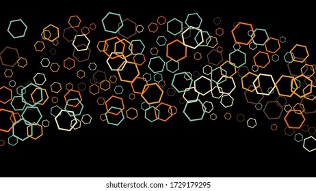 Geometric Background. Simple Pattern for Postcard, Print, Banner or Poster. Modern abstract background with polygons. Vector Texture in Trendy Minimalistic Style
