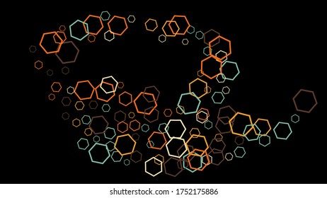 Geometric Background. Simple Pattern for Postcard, Print, Banner or Poster. Modern abstract background with polygons. Vector Texture in Trendy Minimalistic Style